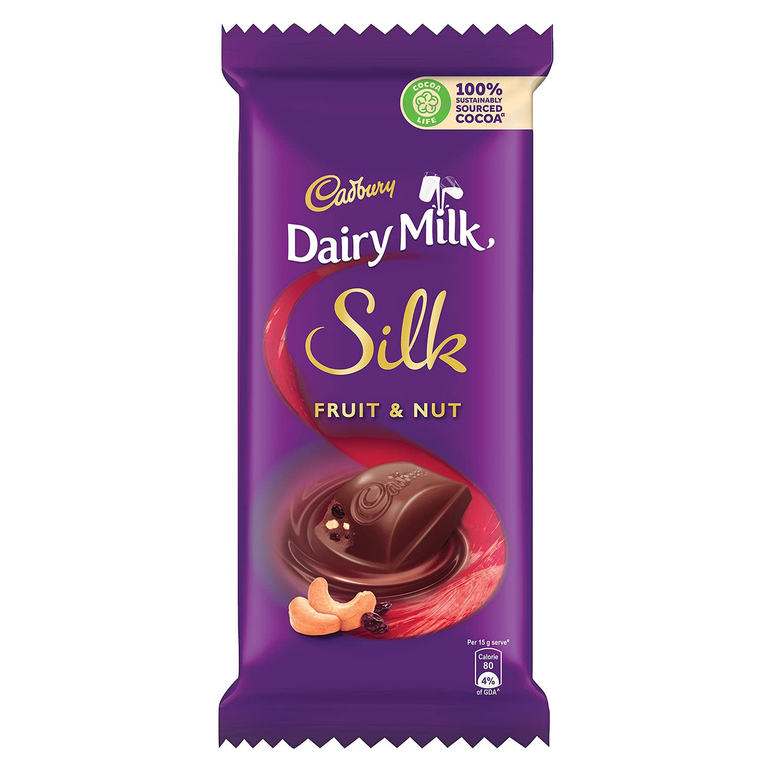 CADBURY DAIRY MILK SILK FRUIT & NUT CHOCOLATE